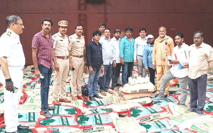 5 బృందాల‌తో నౌక‌లో మొత్తం బియ్యం త‌నిఖీ